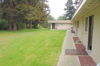 Grass areas of Seabreeze Apartments, Oak Harbor, Washington